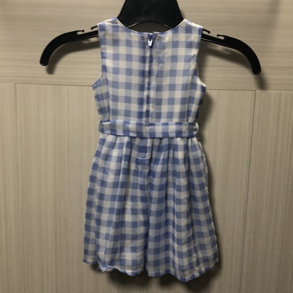 Blue check patterned dress - Picture 3 of 3